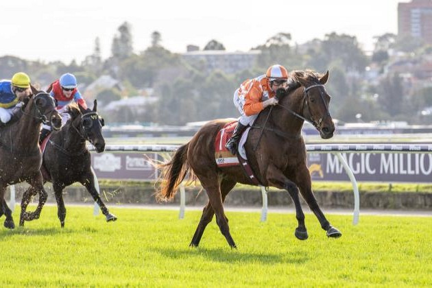 Western Empire completes feature treble in Strickland Stakes